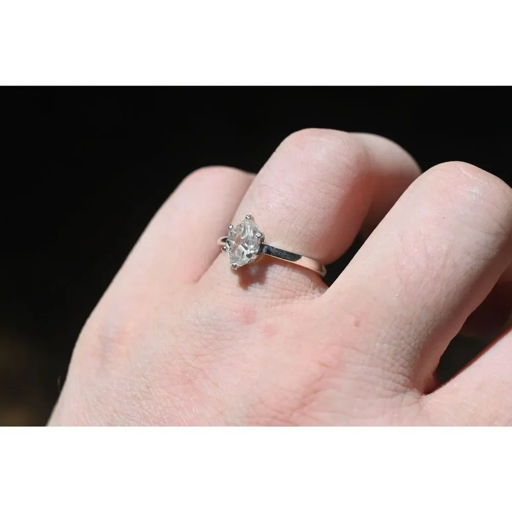 alternative raw diamond engagement rings, raw crystal size 4 5 6 7 8 8 9 10 11